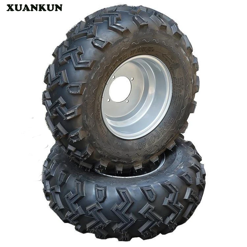 XUANKUN Karting ATV 22X8 10 после 22X11 дюймов W образец вакуумного колеса в сборе|tyres atv|atv tire