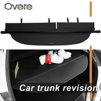 overe 1set car rear trunk cargo cover for toyota rav4 2014 2015 2016 2017 2018 security shield shade retractable accessories