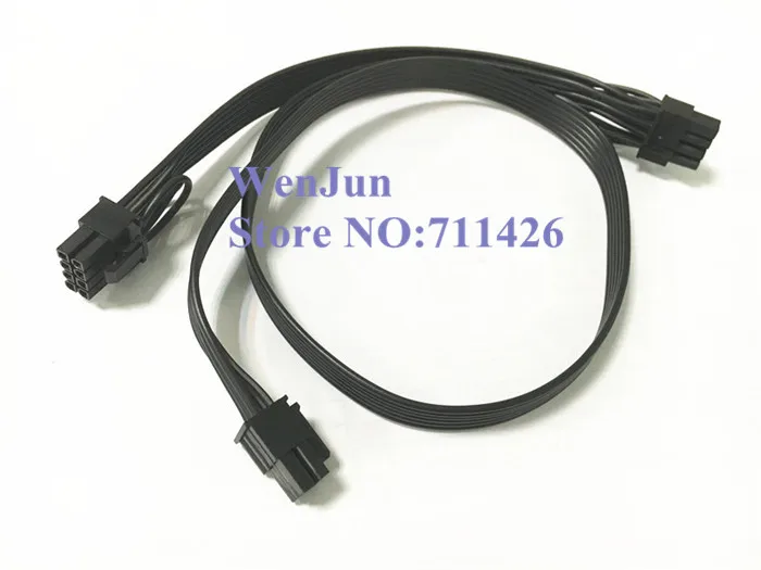 1 шт. PCI E PCIe Express 6 контактный штекер Двойной 2 портовый 8 (6 + контактный) Штекерный
