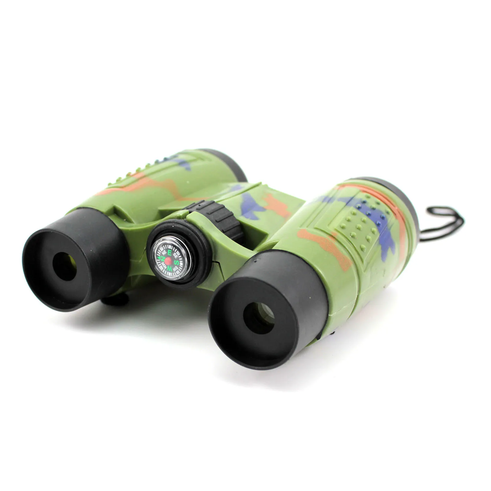 

Kfckey Science Toys Telescope Camouflage Kid Toy Binocular Telescope Beach Camp Children Toys Magnification 4X