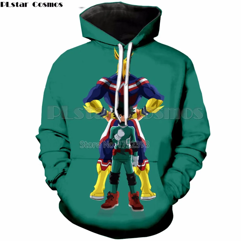 PLstar Cosmos новый стиль Аниме Boku No Hero My Академия косплей футболки толстовки с 3D
