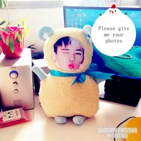 provide photo lovely sheep doll cushion real human pillows christmas decorations diy gift birthday valentines day personality
