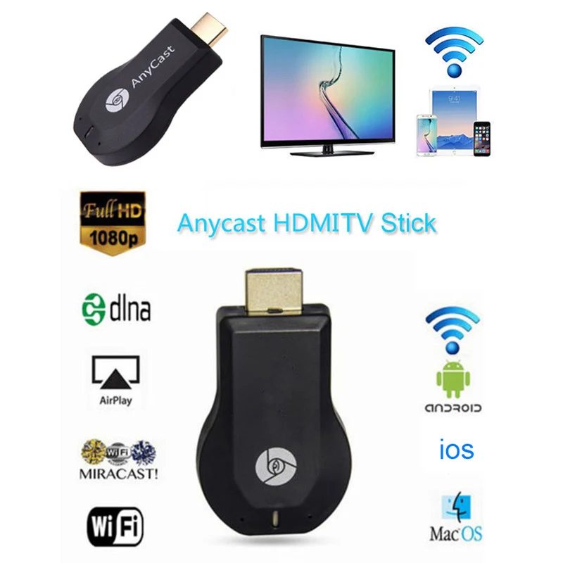 Адресации любому устройству группы Беспроводной DLNA AirPlay ключ ТВ-карты push