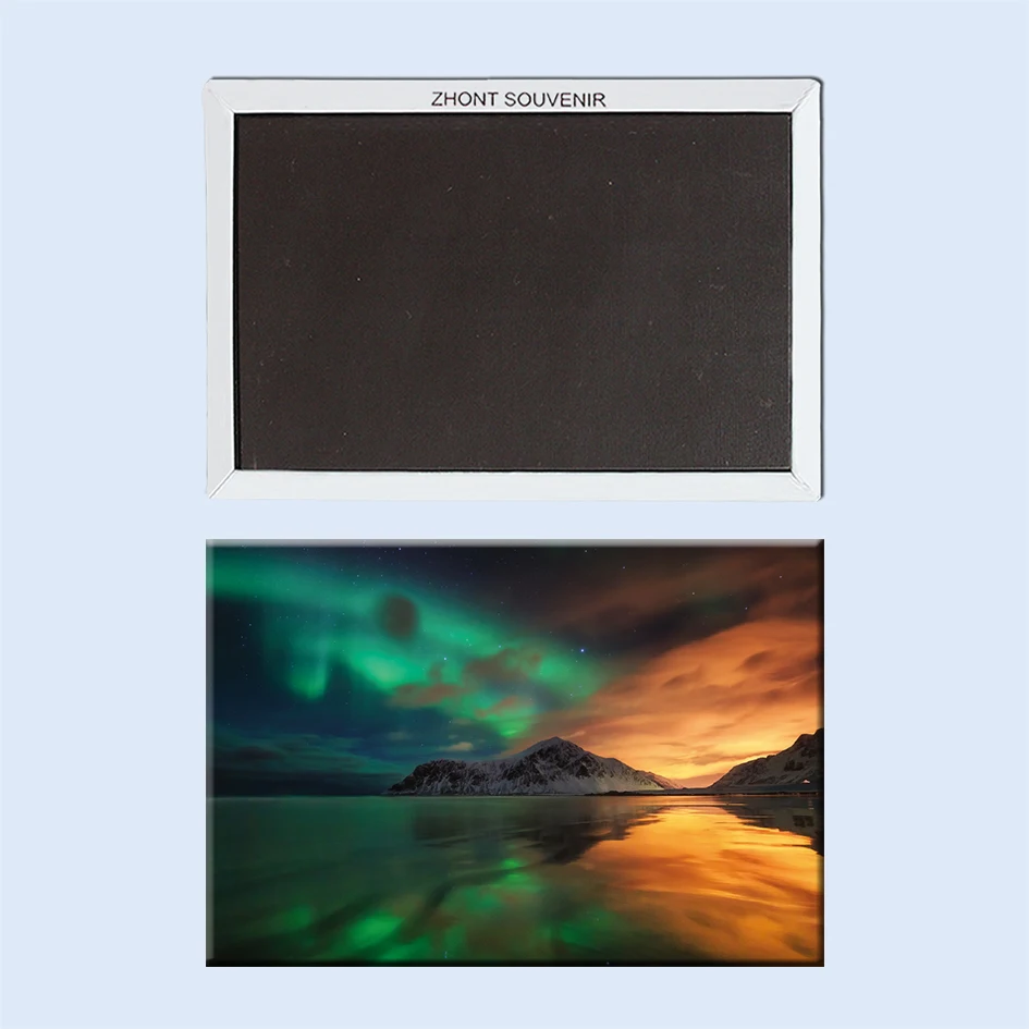 Aurora borealis aurora polaris Магниты на холодильник с северсветильник сувениры для