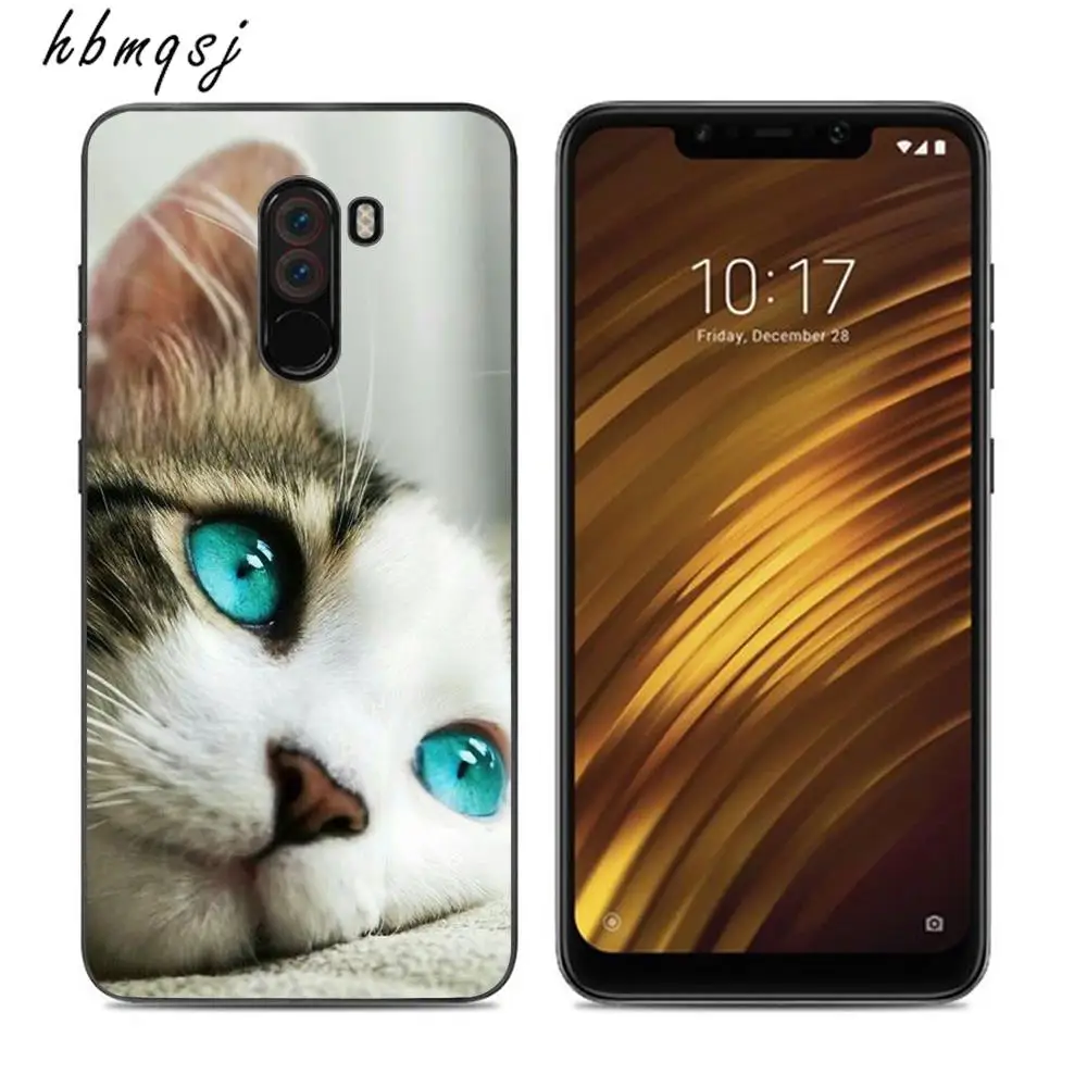 Fudna for xiaomi f1 pocophone case silicone soft butterfly cute mandala original coque pocphone phone back cover |