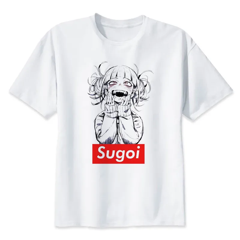 Летняя Новинка футболка с героями аниме мультфильма Мой герой camisetas hombre izuku midoriya