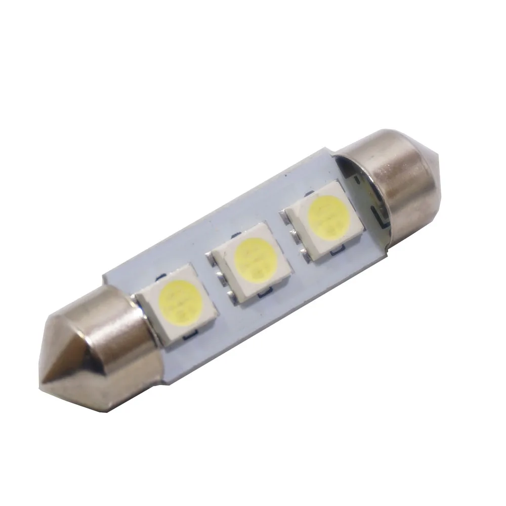 AORUNYEBAO 4 шт. Festoon C5W c10w 3 светодиодные лампы интерьерные купольные светильники