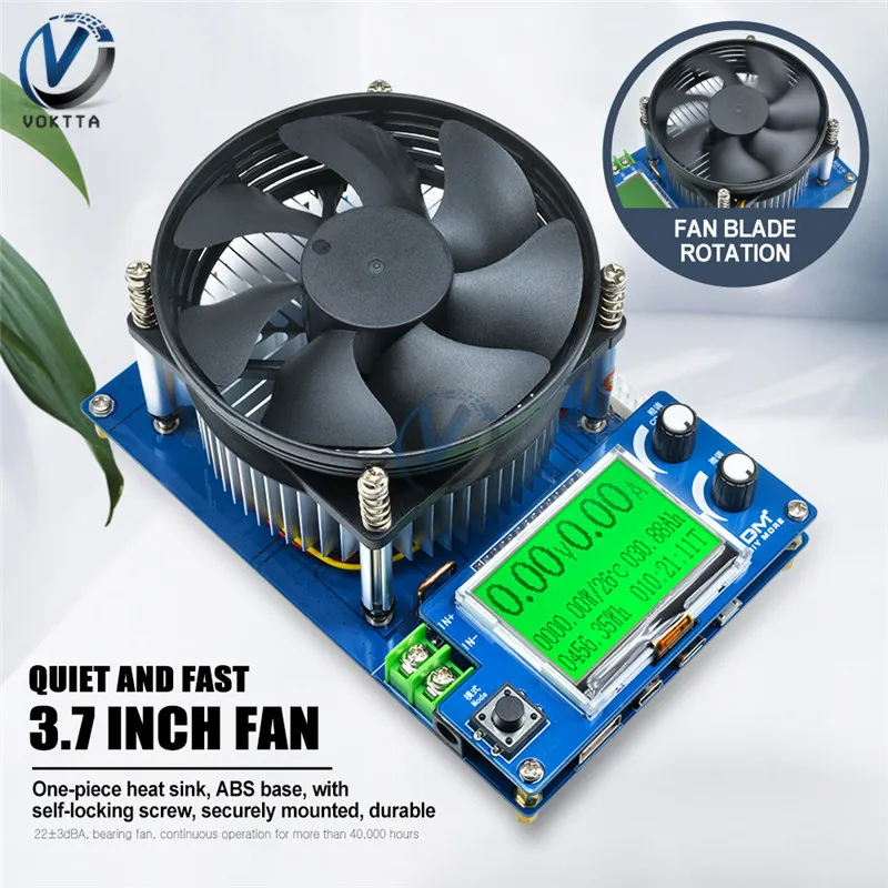 Цифровой тестер емкости аккумулятора 150 Вт вольтметр регулируемое зарядное