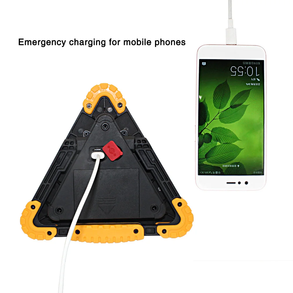 Светодиодный рабочий светильник перезаряжаемый фонарь Кемпинговый на открытом