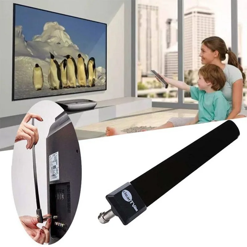 Оптовая продажа прозрачная ТВ флешка умный ключ переключатель антенна HDTV