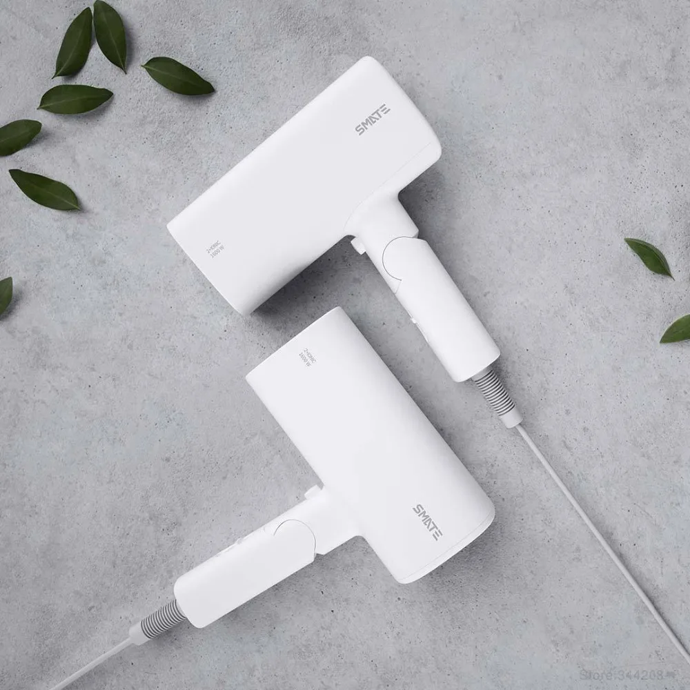 XIAOMI MIJIA SMATE SH-A161 в ионизация волос фен воды отрицательный ионизация волос Уход быстросохнущая Портативный путешествие складной фен для волос, диффузор