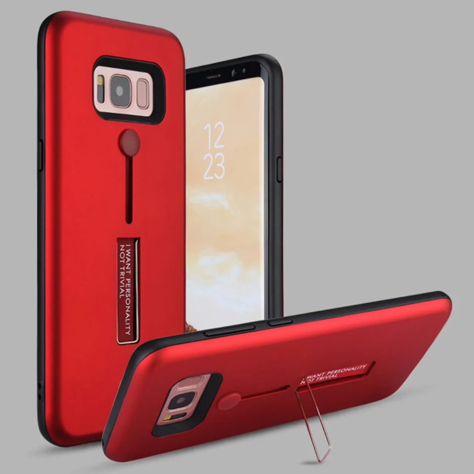TPU+PC Invisible Ring Button For Samsng A320 A520 A720 Case Shock Absorption Samsung A6 A8 2018 PLUS |