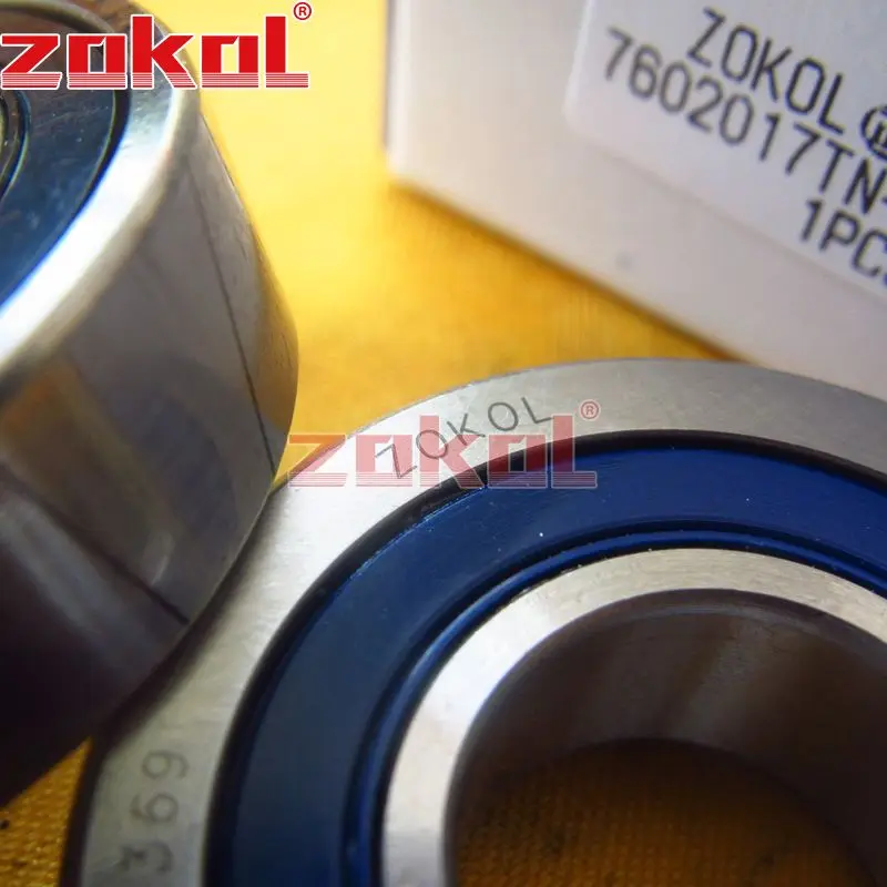 Подшипник zokol 7602017 TN 2RS P4 DB C 760203 2RSDB осевой угловой контактный шариковый подшипник