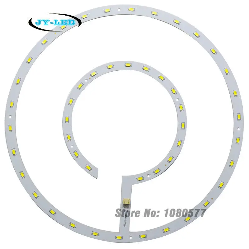 SMD5730 24 w светодиодный потолочная панель света доска переделать круглая пластина