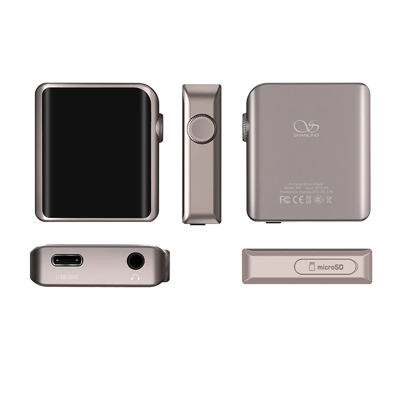 Портативный музыкальный плеер SHANLING M0 ES9218P 32 бит/384 кГц Bluetooth AptX LDAC DSD MP3 FALC с высоким