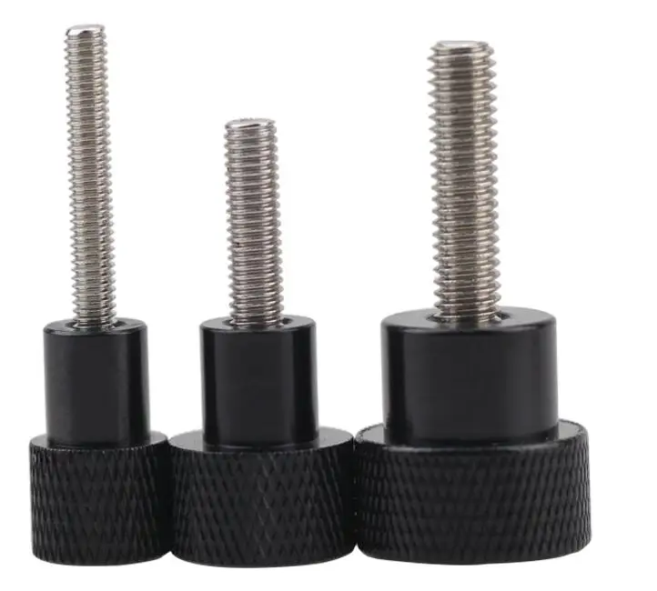 1 шт. M5 диаметр 16 мм ручка из алюминиевого сплава ручной винт нержавеющей стали