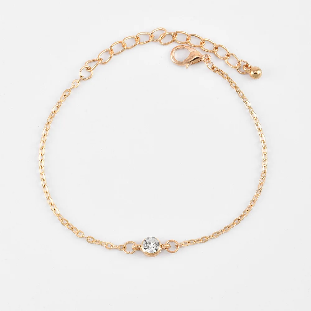 Новый популярный модный браслет индивидуальный с Луной и молнией кристаллами