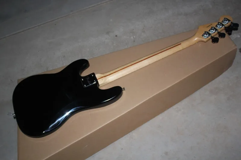 Бесплатная доставка высокое качество Custom shop корпус из красного дерева черная 4