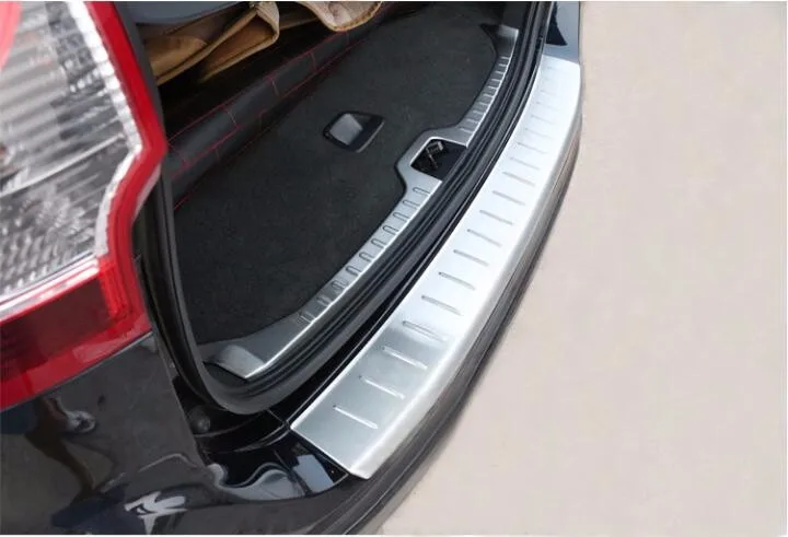 Для Volvo XC60 2008-2012 автомобильные арьергарды из нержавеющей стали задний бампер багажник крыло подоконник пластина протектор защитные крышки