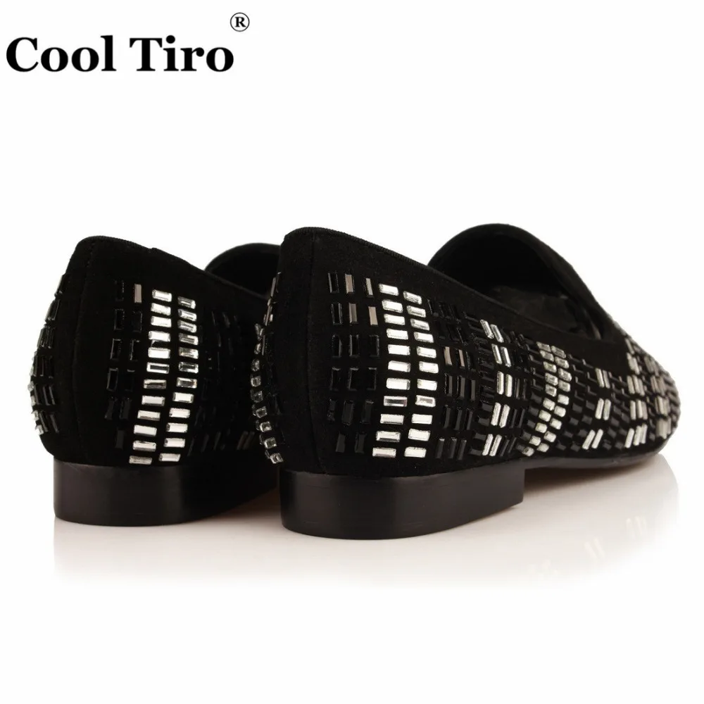 Мокасины мужские замшевые в полоску лоферы без застежки плоская подошва