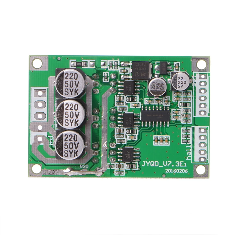 DC 12V 36V 15A 500W бесколлекторный мотор контроллер зал BLDC драйвер платы|Двигатель