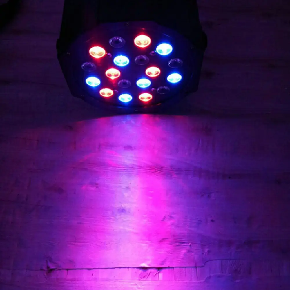 RGB 18 Вт Светодиодный прожектор DMX512 для диджея сцсветильник освесветильник