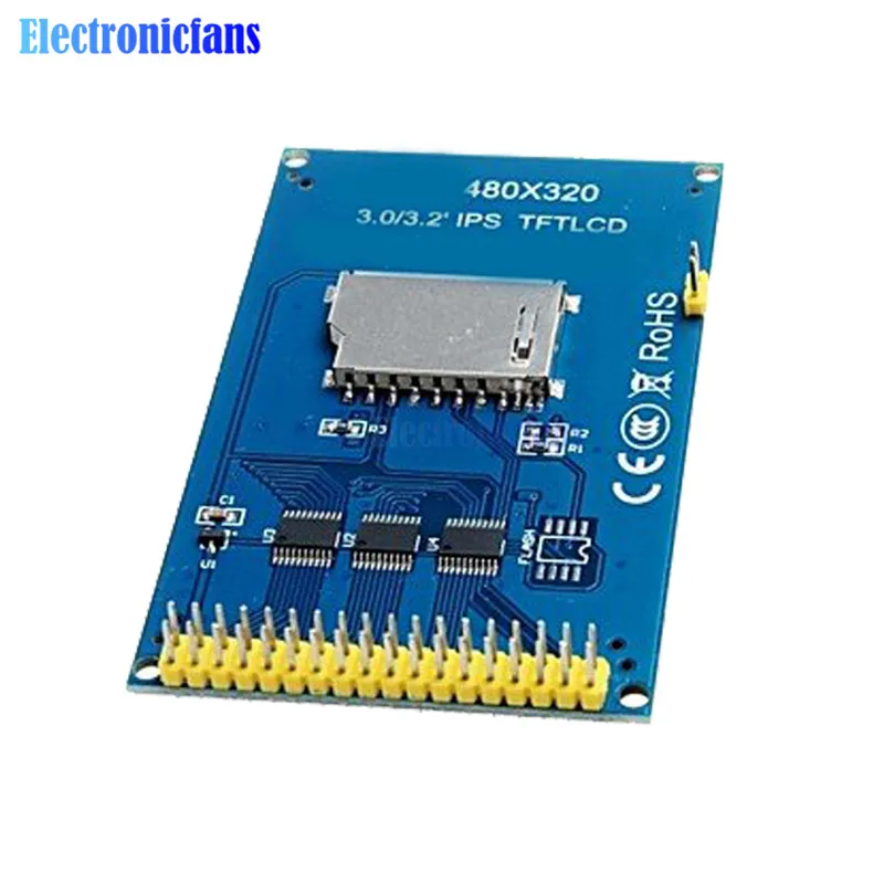 Модуль ЖК экрана 3 5 дюйма TFT В/5 В ILI9486/ILI9488 Ultra HD 320X480 для arduino MEGA2560 MEGA 2560 R3 Плата USB