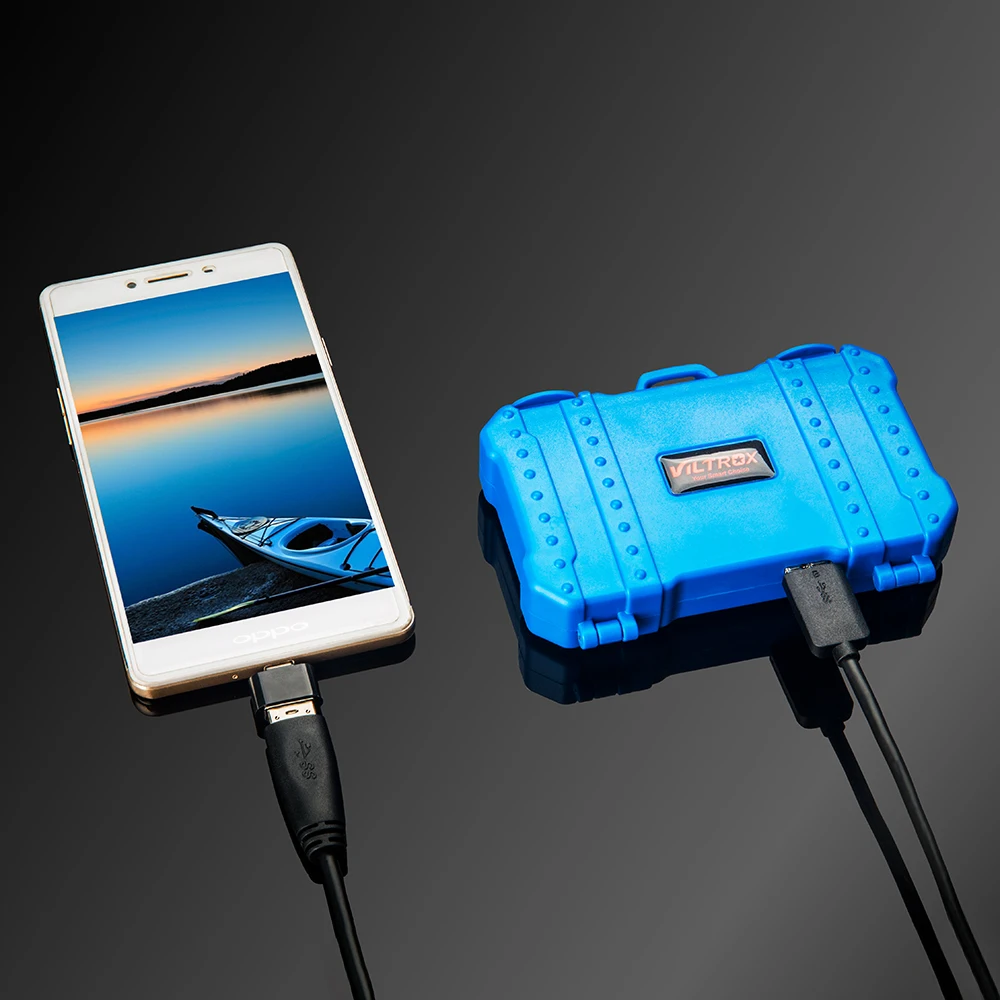 Viltrox 2 в 1 устройство для чтения карт памяти SD CF TF Micro чехол держатель