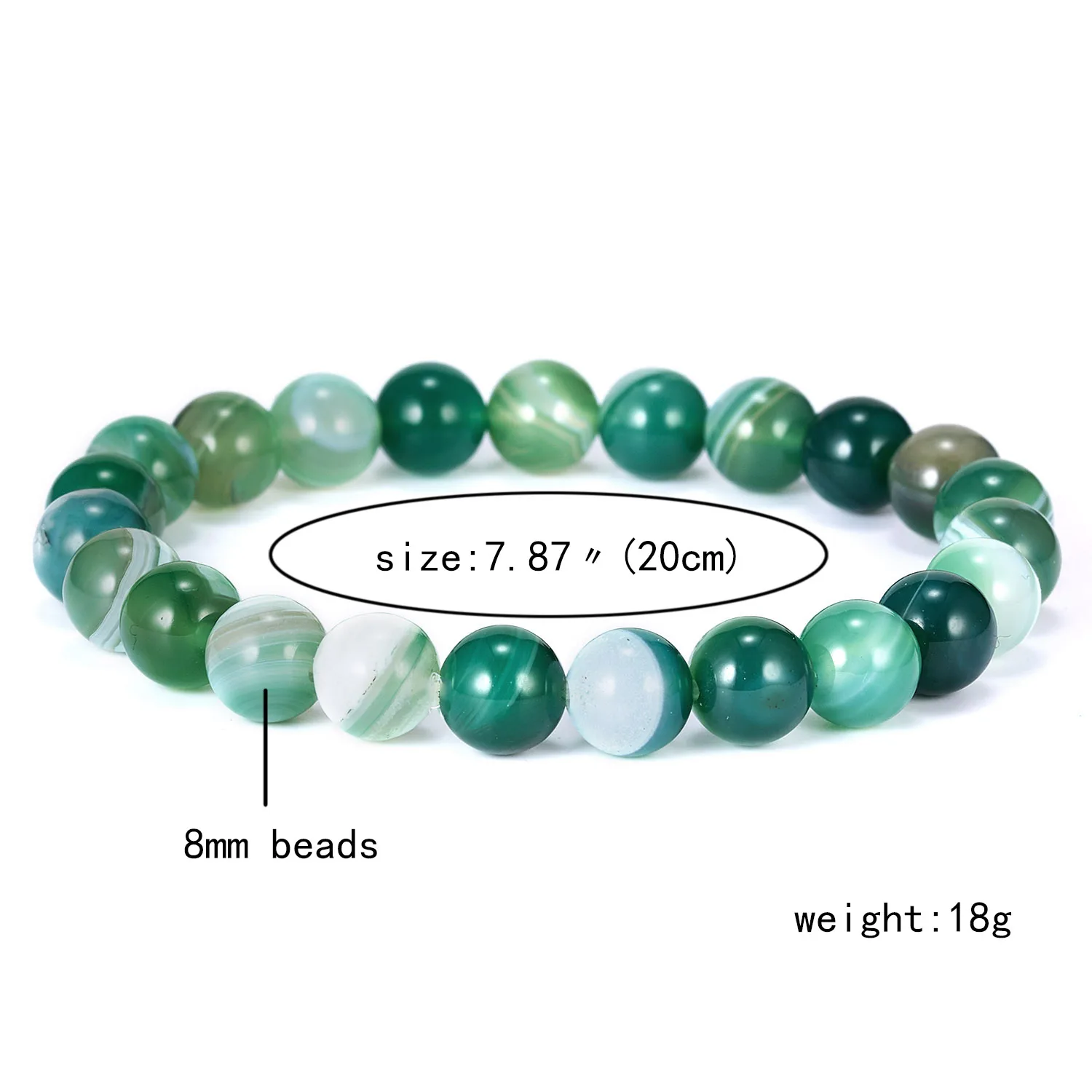 Green Aventurine Модные браслеты с натуральным камнем для женщин и мужчин 8 мм аметисты кварты Лазурит Круглые растягивающиеся браслеты из бисера браслеты - Окраска металла: Green Aventurine