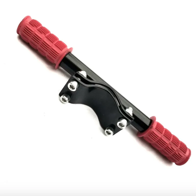 red Регулируемые рукоятки для Xiaomi Mijia M365, Электрический скутер, скейтборд, детская ручка, держатель, ручка, безопасная для электрического скутера - Цвет: red