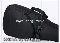 astraea black electric guitar bag 600d nylon oxford 10mm thick sponge electric guitar soft case gig bag free shipping