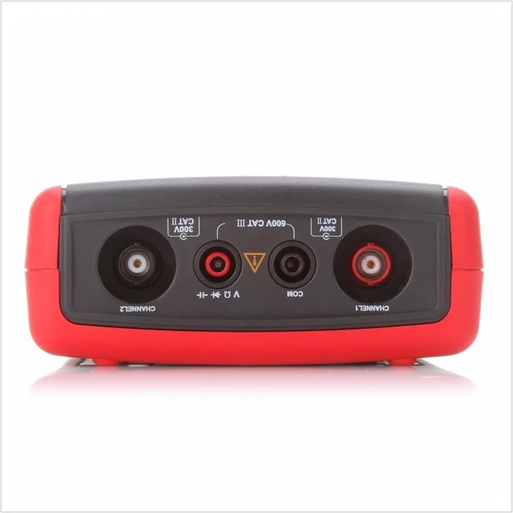 UNI-T 2 канала UTD1025DL/25 МГц UTD1050DL/50 МГц Ручной цифровой хранения осциллографы 250MSa 3," ЖК-дисплей полностью автоматическая шкала