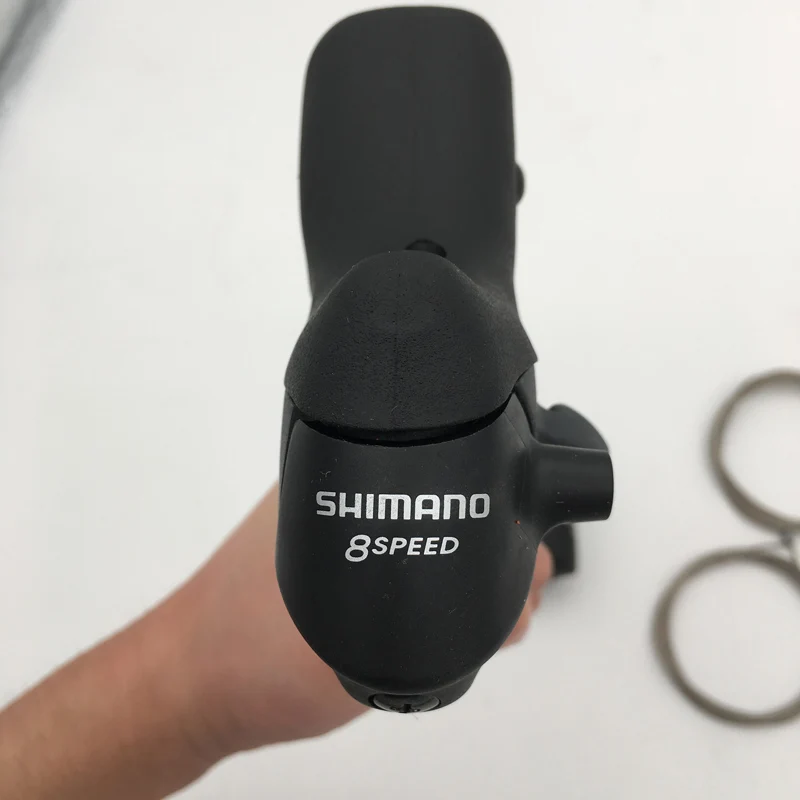 Right 8 Speed Only Shimano Sora ST-2200 STI рычаги переключения передач тормоза 2200 переключения передач с кабелем переключения передач левый двойной/тройной 2203 - Цвет: Right 8 Speed Only