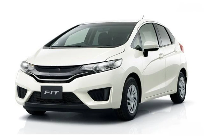 Автомобильный мигающий 1 комплект для Honda jazz fit светодиодный DRL дневные ходовые огни дневной светильник для вождения с противотуманной лампой