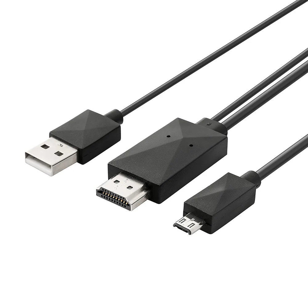 Микро USB к HDMI 1080P HDTV AV кабель адаптер для Android телефонов samsung