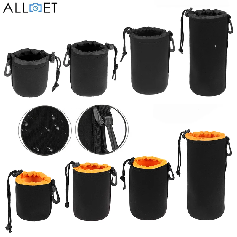 Сумка для объектива камеры ALLOET полноразмерная S M L XL из неопрена