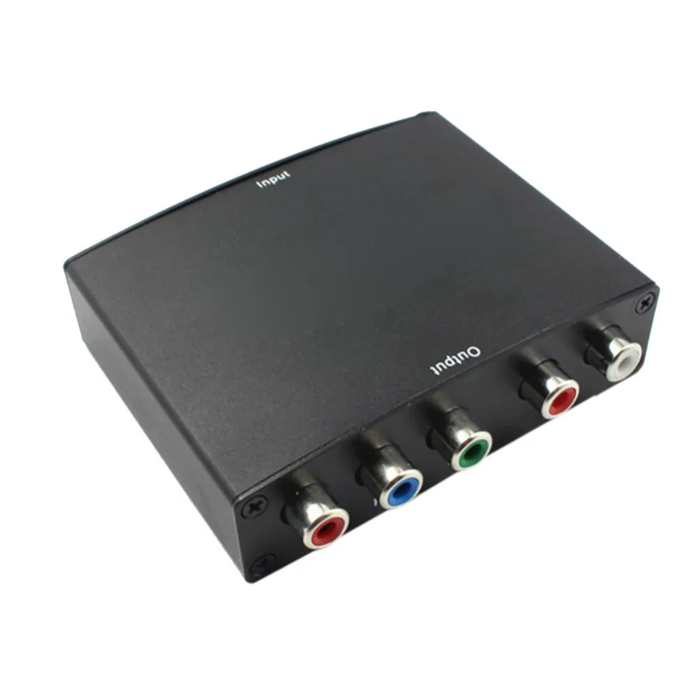 4 К HDMI VGA компонентный YPbPr 1080 P HD Video Converter адаптер R/L стерео аудио Выход HDCP для PS4 Blue-ray
