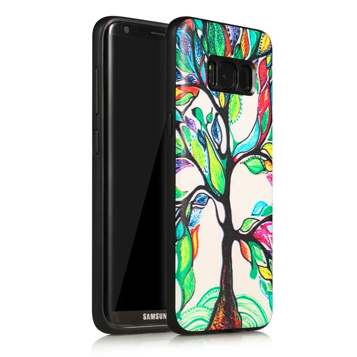 Роскошные оригинальные Дизайн принт PU чехол для Samsung Galaxy S8 плюс 6.2 &quotдюймов |