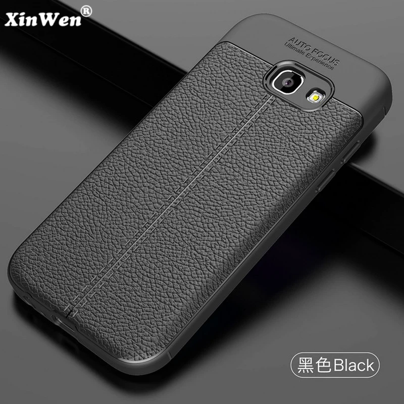XinWen Роскошный чехол для телефона samsung galaxy a7 2017 a 7 a720 силиконовый на заднюю панель