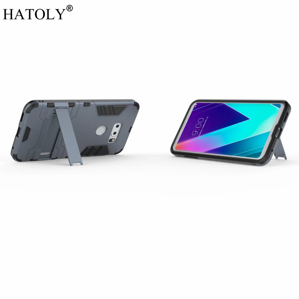 Чехол HATOLY для LG V30S резиновый чехол-броня робота тонкий жесткий чехол телефона ThinQ