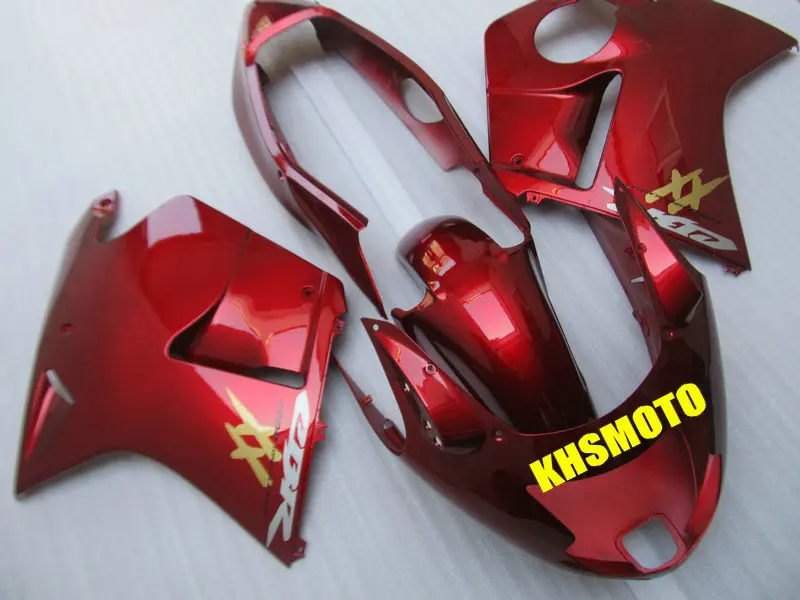 ABS Комплект Красного обтекателя Для HONDA CBR1100XX 97 98 99 00 01 02 03 CBR 1100XX 1997 2000 2003 набор