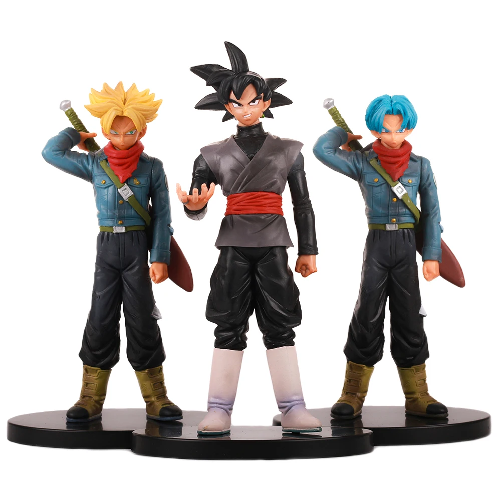

18cm Anime D B Z Super Saiyan Trunks Black Goku Action Figure Super Vol. 2 PVC Figuine Collection Model Toys