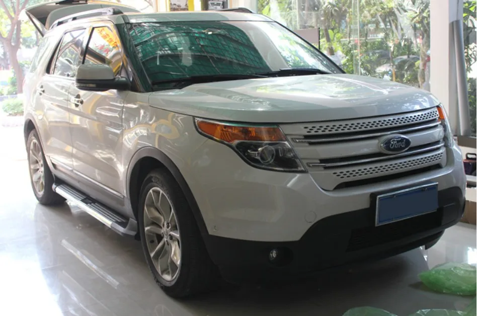 Для Ford Explorer 2013.2014.2015 автомобильные беговые доски авто боковые ступенчатые педали
