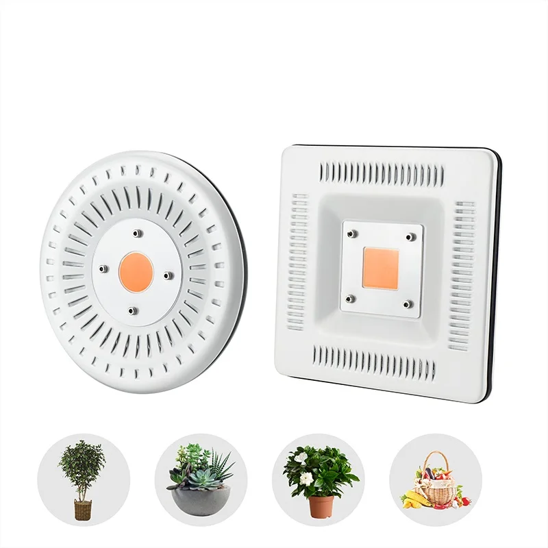 Полный спектр LED Grow Light 220 В 110 50 Вт НЛО жидкокристаллический завод Fito лампа для