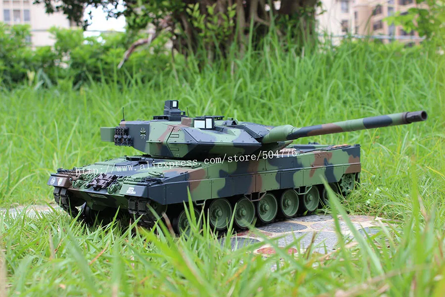 7 0 Новая версия с инфракрасной системой сражения 1:16 немецкий Леопардовый 2A6