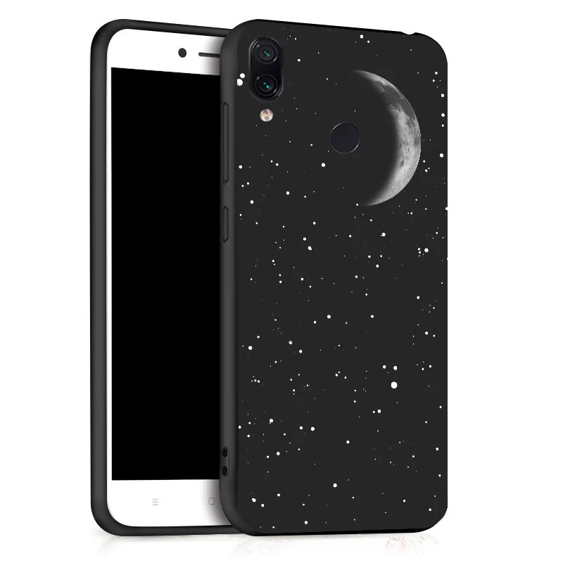Case For Xiaomi Redmi Note 7 5 Pro 8 Cases Coque 3D DIY Painted Black Flower Cat Cover On For Xiaomi Mi 9 SE Xiomi 9T Bumper - Цвет: X012