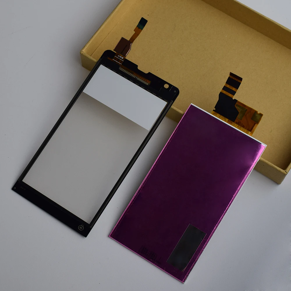 Для sony Xperia SP M35H C5302 C5303 цифрователь полного сенсорного экрана Сенсор Стекло + ЖК