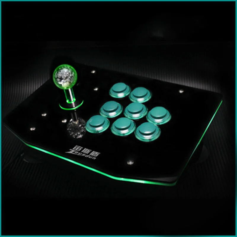 Игровой USB джойстик с 8 кнопками и светодиодной подсветкой|usb joystick|arcade usbjoystick arcade usb