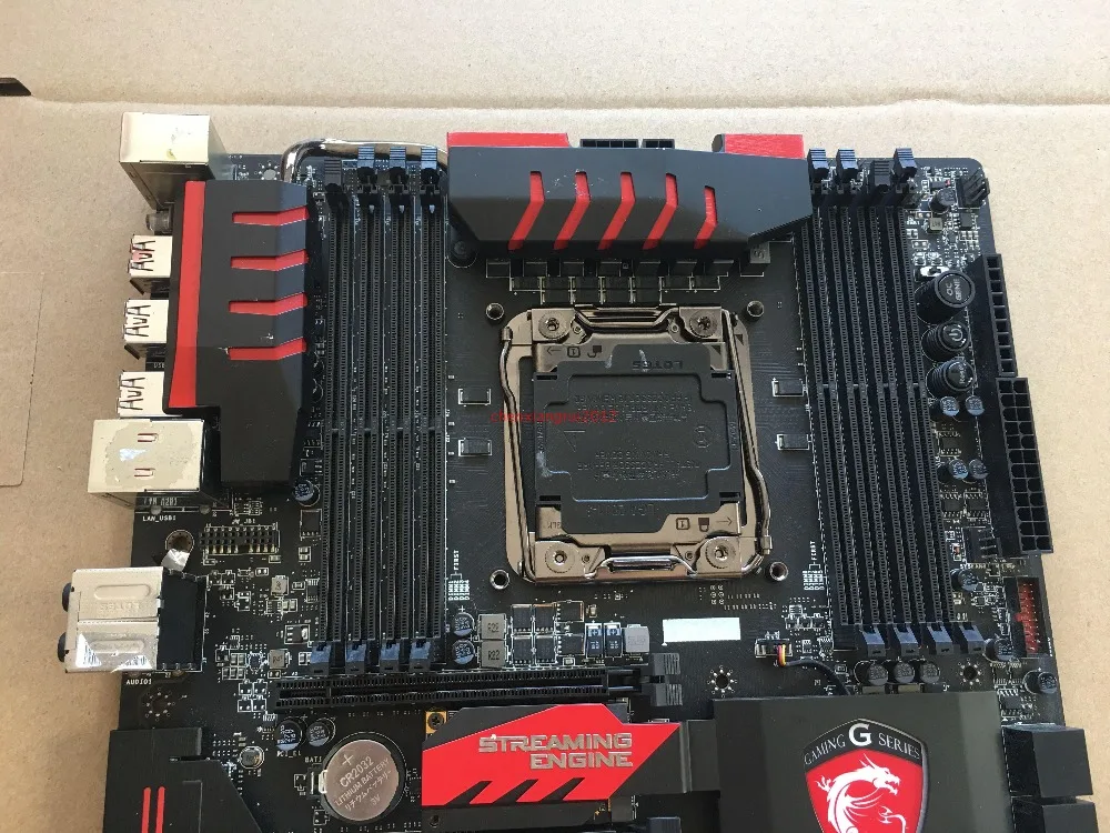 Оригинальная материнская плата для MSI X99S GAMING 9 ACK DDR4 LGA 2011-3 USB2.0 USB3.0 M.2 128GB X99 настольная материнская плата