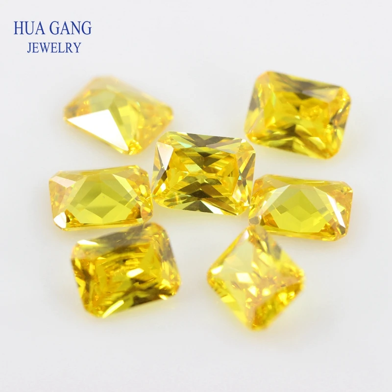 5А золотисто Коричный желтый фианит искусственный для ювелирных изделий